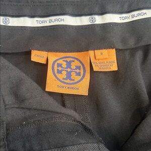 Tory Burch Black Wool-Blend Trousers